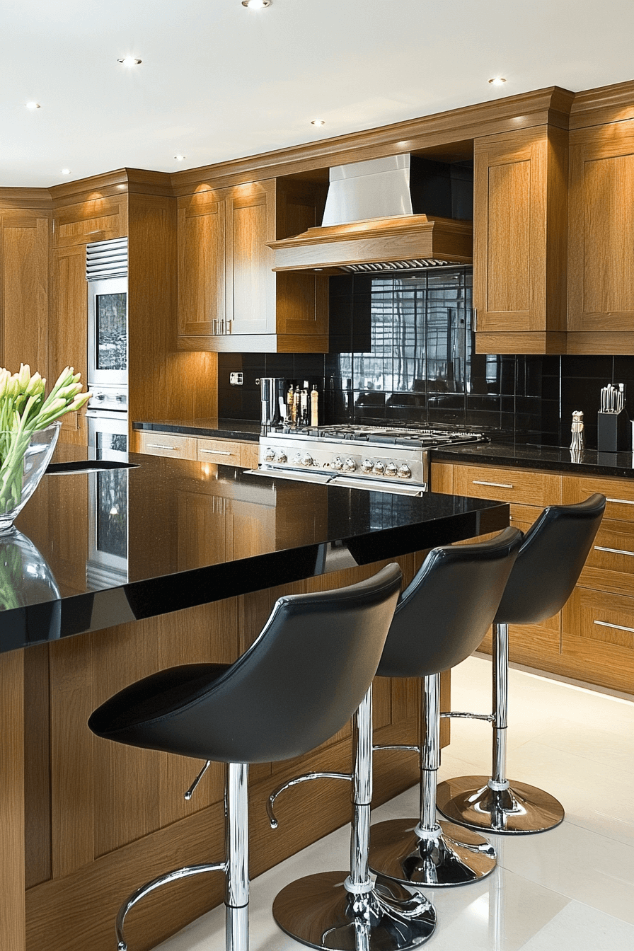 27+ Golden Oak Kitchen Cabinets That Transform Simple Kitchens Into Retreats 18 golden oak kitchen cabinets