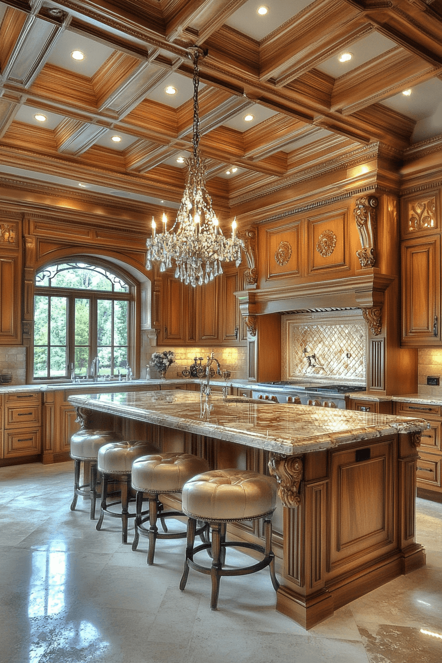 27+ Golden Oak Kitchen Cabinets That Transform Simple Kitchens Into Retreats 19 golden oak kitchen cabinets