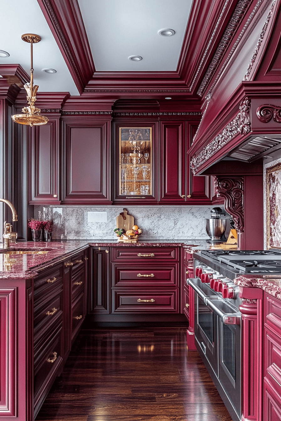 25+ Red Oak Kitchen Cabinets That Turn Simple Rooms Into Stylish Havens 19 red oak kitchen cabinets