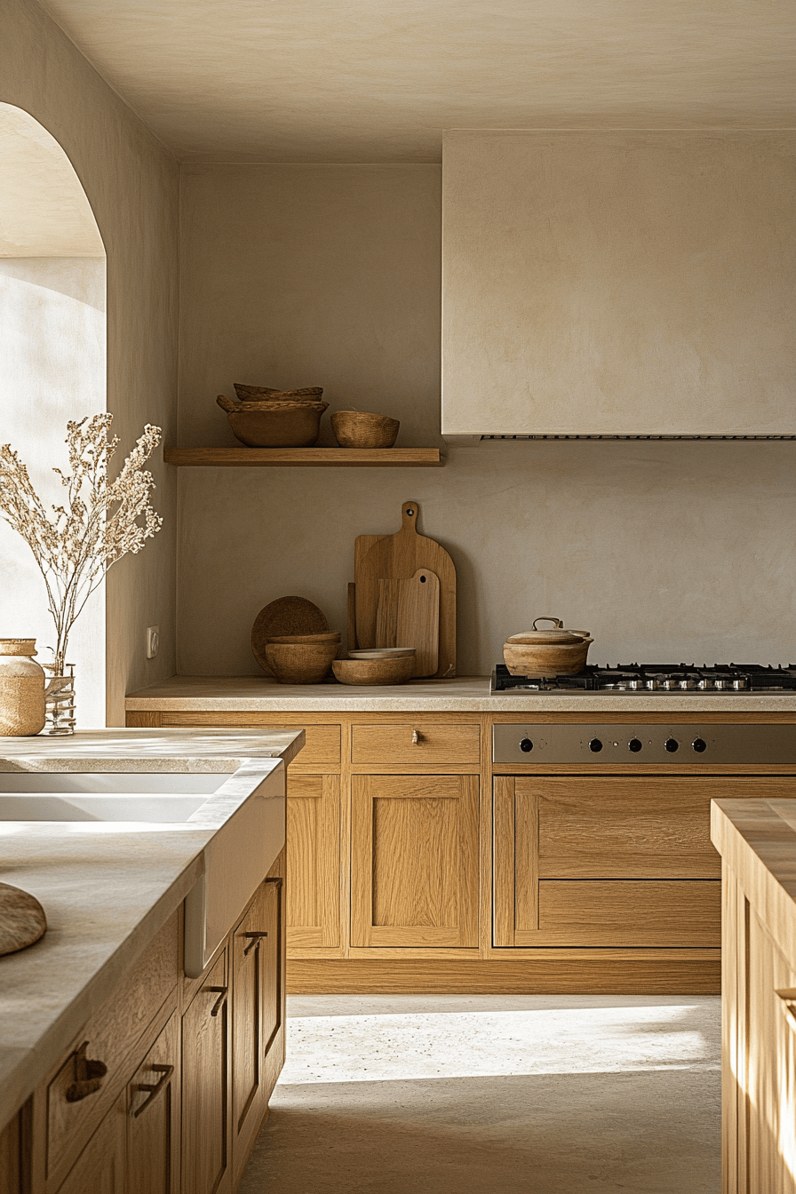 26+ Light Oak Kitchen Cabinets for a Bright and Refreshing Kitchen Design 19 light oak kitchen cabinets