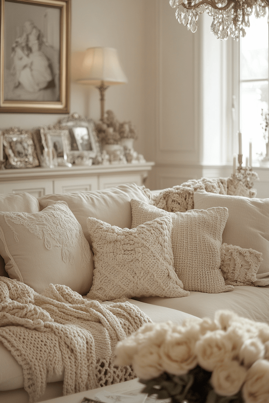 26+ Romantic Shabby Chic Looks That Radiate Comfort and Whimsy 2 romantic shabby chic