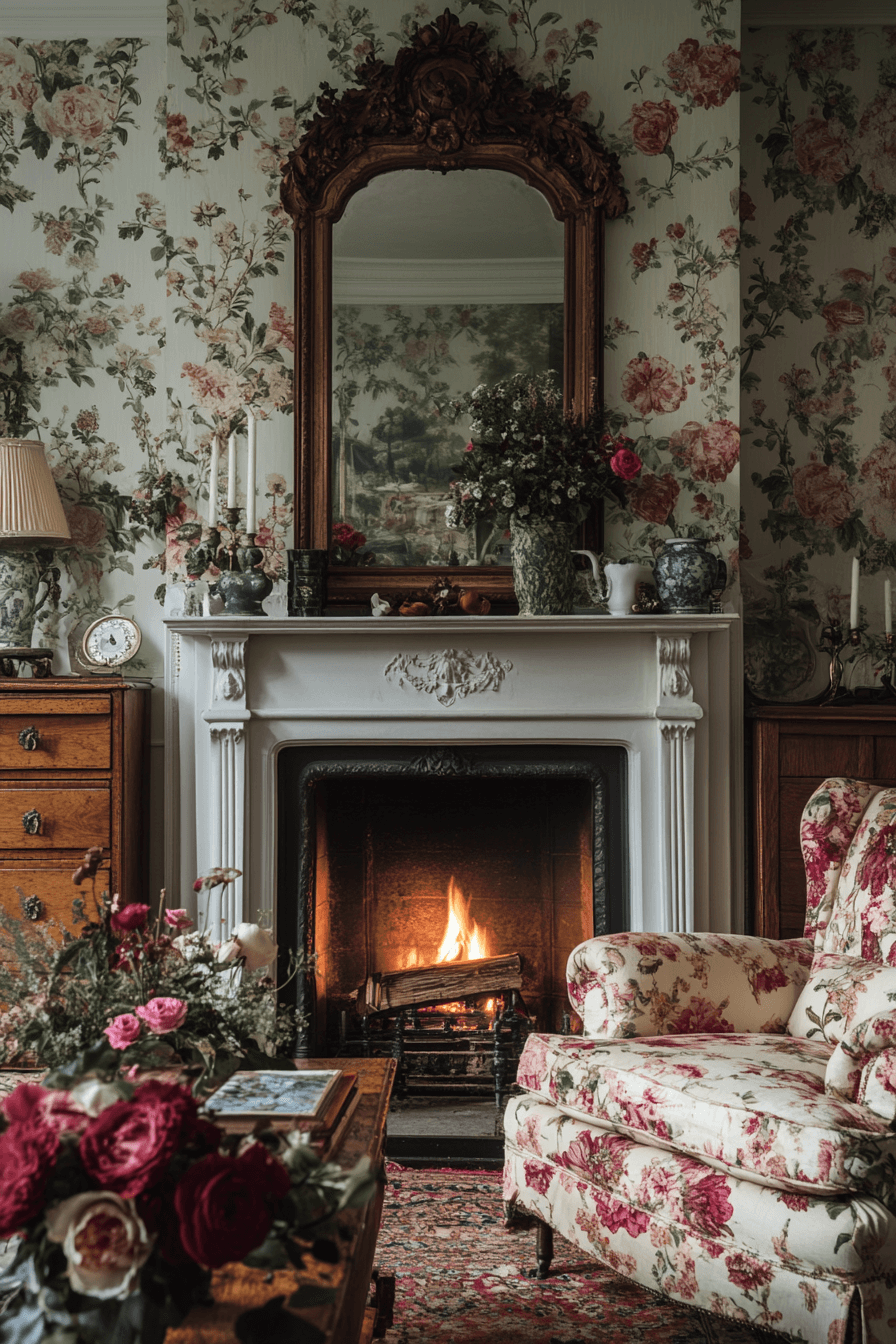 27+ Granny Chic Living Room Looks for a Bright and Cheerful Atmosphere 2 granny chic living room