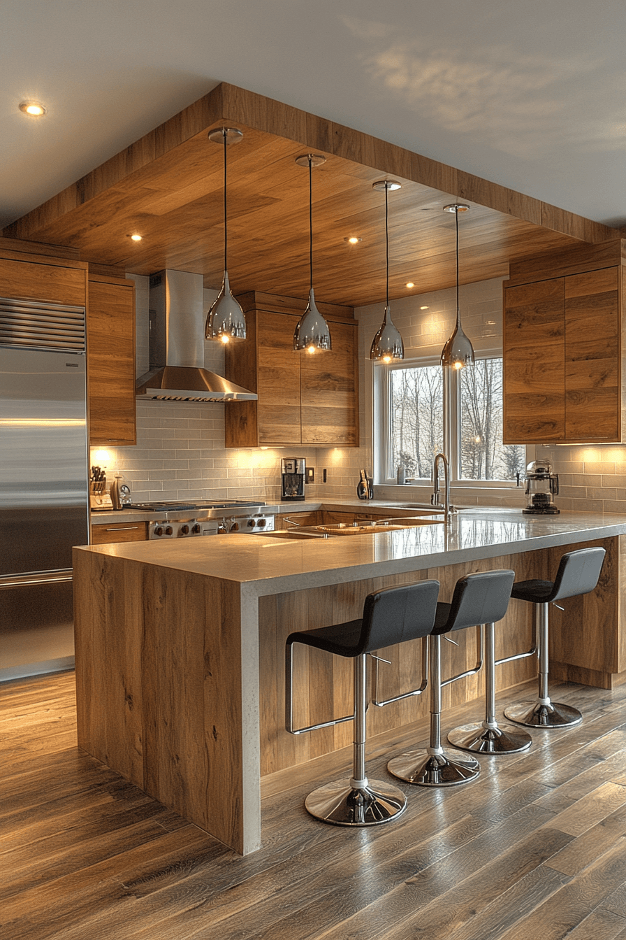 27+ Golden Oak Kitchen Cabinets That Transform Simple Kitchens Into Retreats 2 golden oak kitchen cabinets