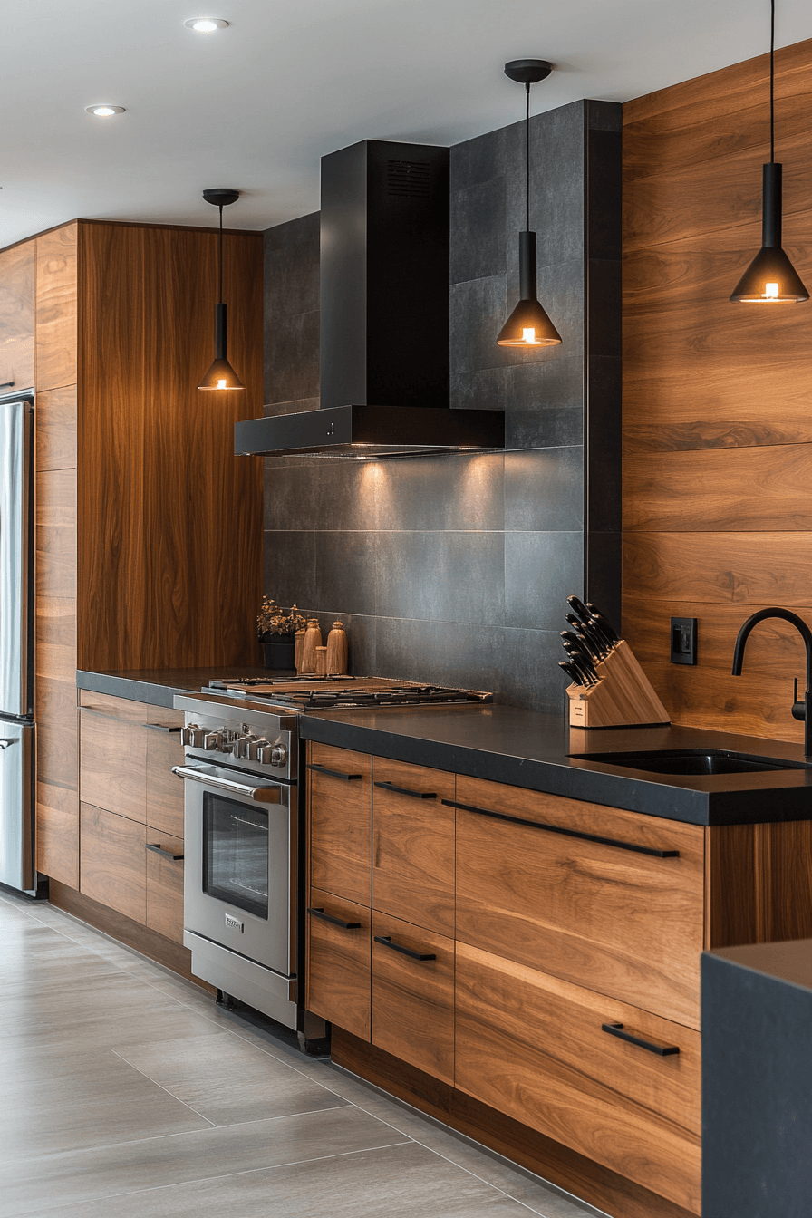 25+ Warm Wood Kitchen Cabinets That Inspire Comfort in Every Corner 2 warm wood kitchen cabinets