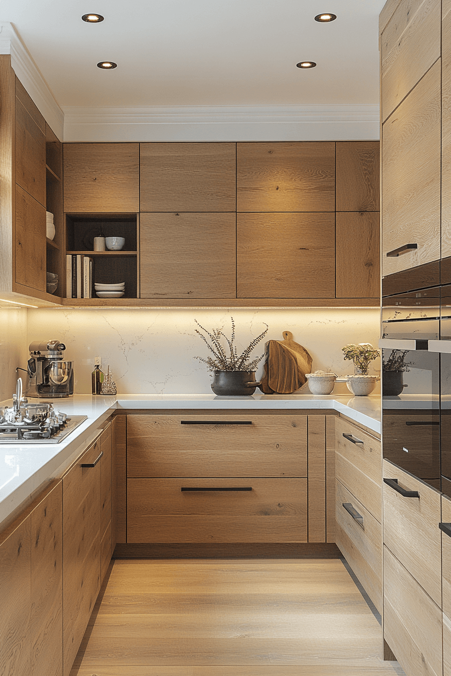 26+ Pale Oak Kitchen Cabinets for a Kitchen That Feels Naturally Inviting 20 pale oak kitchen cabinets
