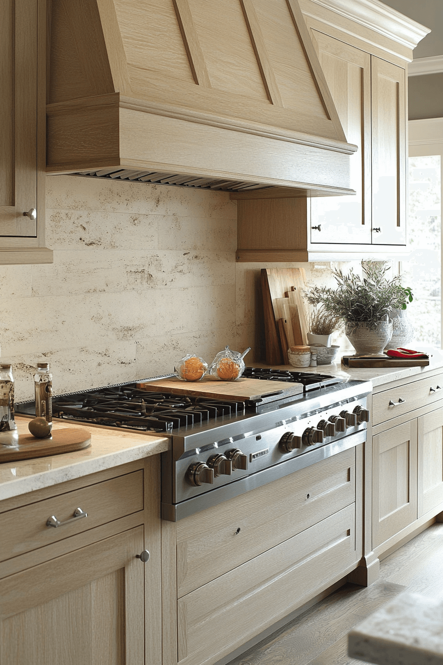 25+ Natural Maple Kitchen Cabinets for a Bright and Cheerful Kitchen Makeover 20 natural maple kitchen cabinets