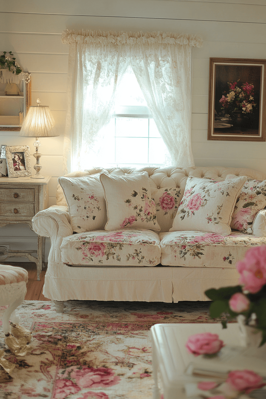 26+ Romantic Shabby Chic Looks That Radiate Comfort and Whimsy 21 romantic shabby chic