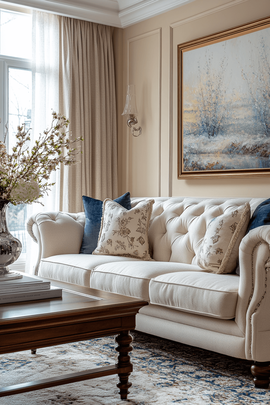 25+ Grandmacore Living Room Designs for a Family-Friendly Gathering Spot 21 grandmacore living room