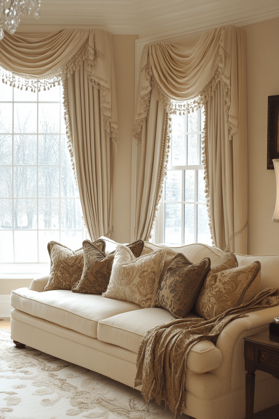 25+ Beige Couch Living Room Designs for a Bright and Airy Home Vibe 21 beige couch living room