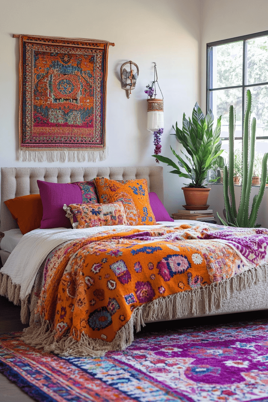 28+ Chambre Boho Chic Looks to Create a Bright and Cheerful Atmosphere 22 chambre boho chic