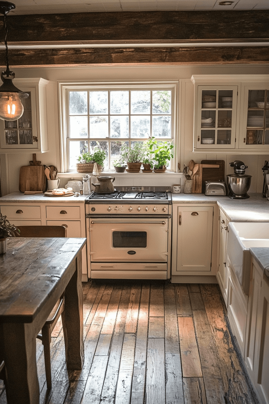 25+ Granny Chic Kitchen Designs That Add Heart Without the High Cost 22 granny chic kitchen