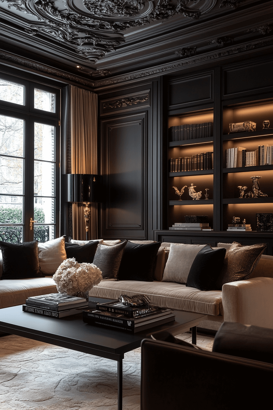 25+ Chic Living Room Looks to Create a Cozy Yet Modern Vibe 22 chic living room