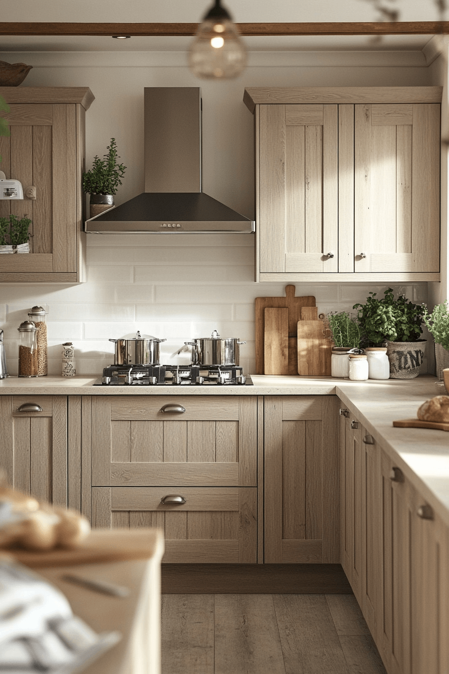 26+ Pale Oak Kitchen Cabinets for a Kitchen That Feels Naturally Inviting 23 pale oak kitchen cabinets