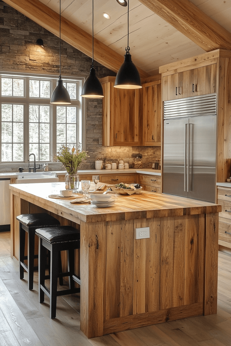 25+ Warm Wood Kitchen Cabinets That Inspire Comfort in Every Corner 25 warm wood kitchen cabinets