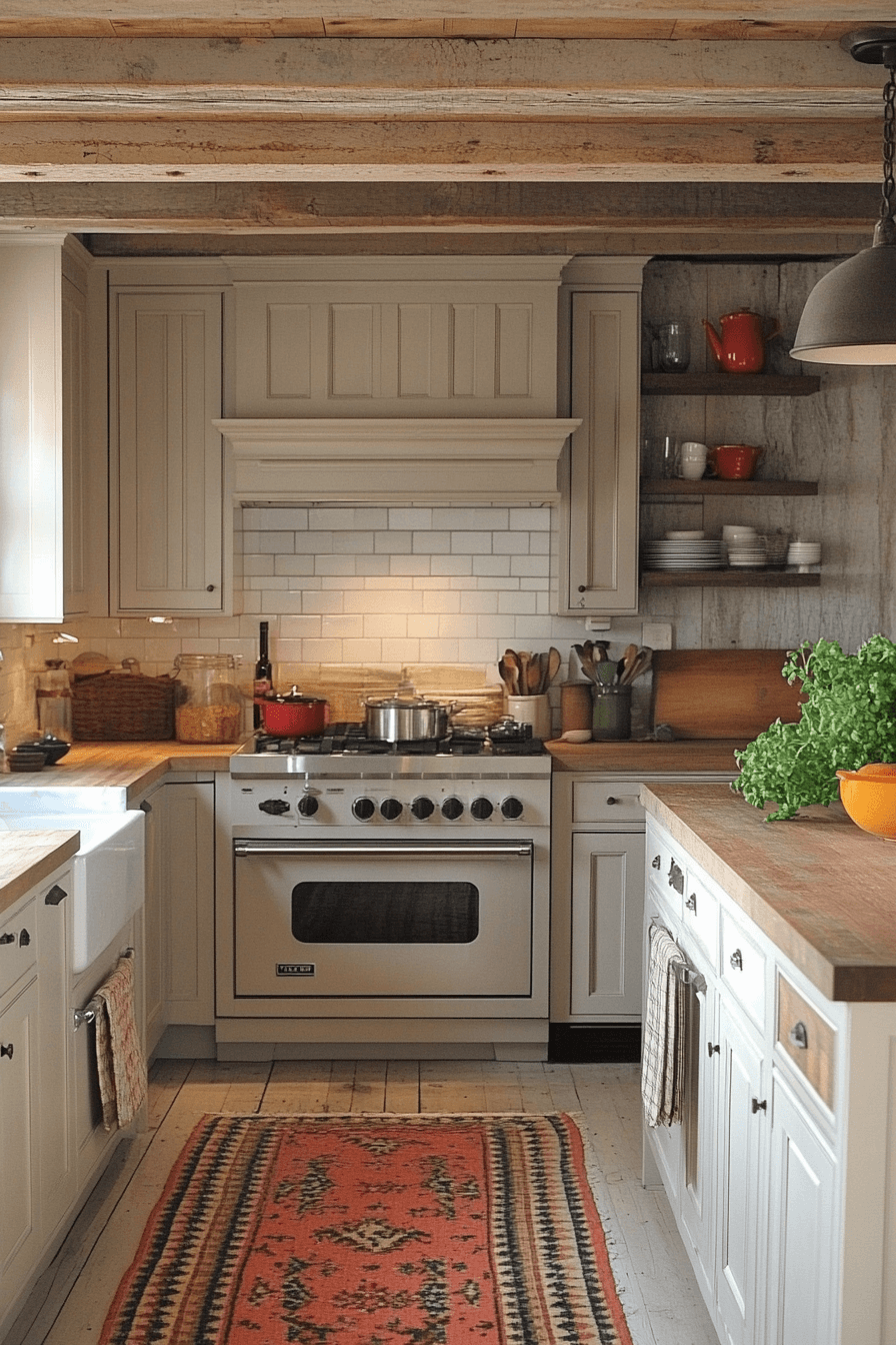 25+ Granny Chic Kitchen Designs That Add Heart Without the High Cost 25 granny chic kitchen