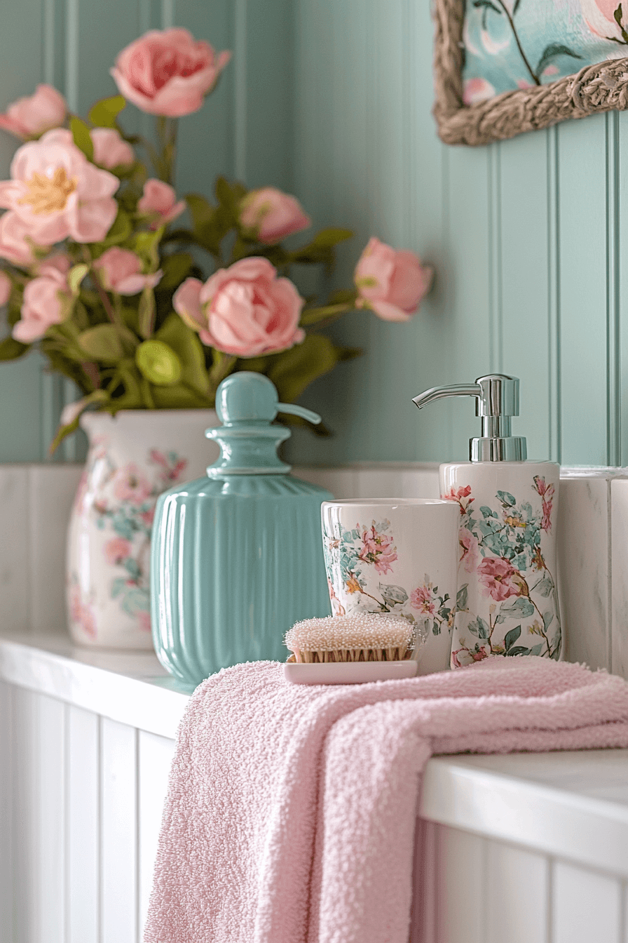 25+ Granny Chic Bathroom Inspiration That Turns Simplicity Into Beauty 26 granny chic bathroom