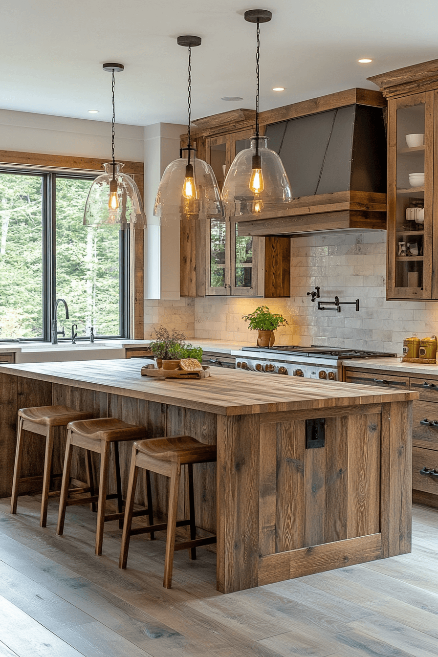 25+ Warm Wood Kitchen Cabinets That Inspire Comfort in Every Corner 26 warm wood kitchen cabinets