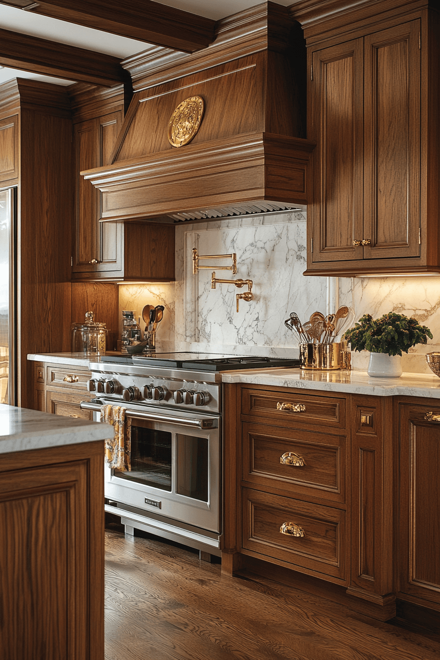 25+ Red Oak Kitchen Cabinets That Turn Simple Rooms Into Stylish Havens 26 red oak kitchen cabinets