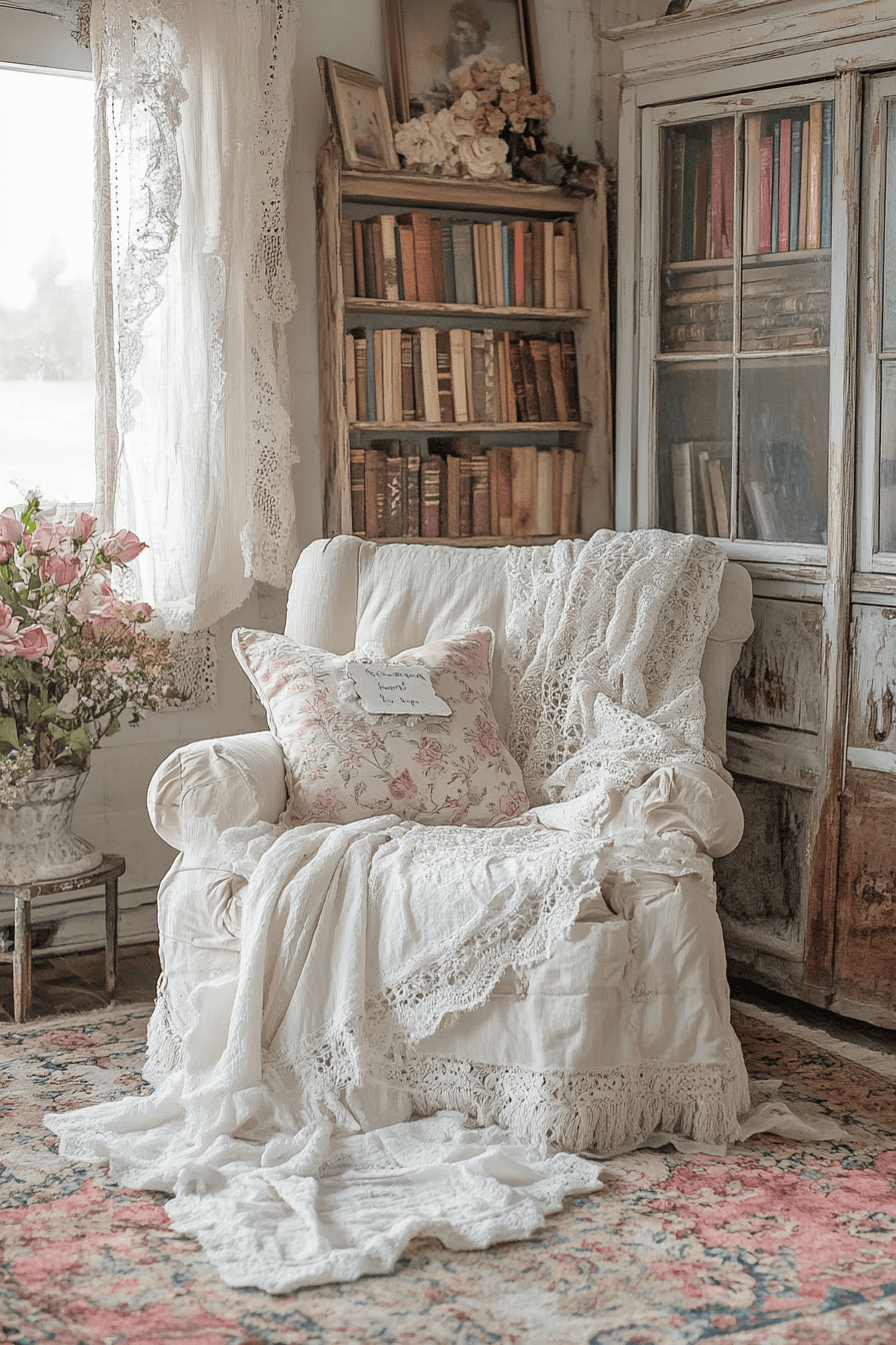26+ Romantic Shabby Chic Looks That Radiate Comfort and Whimsy 26 romantic shabby chic