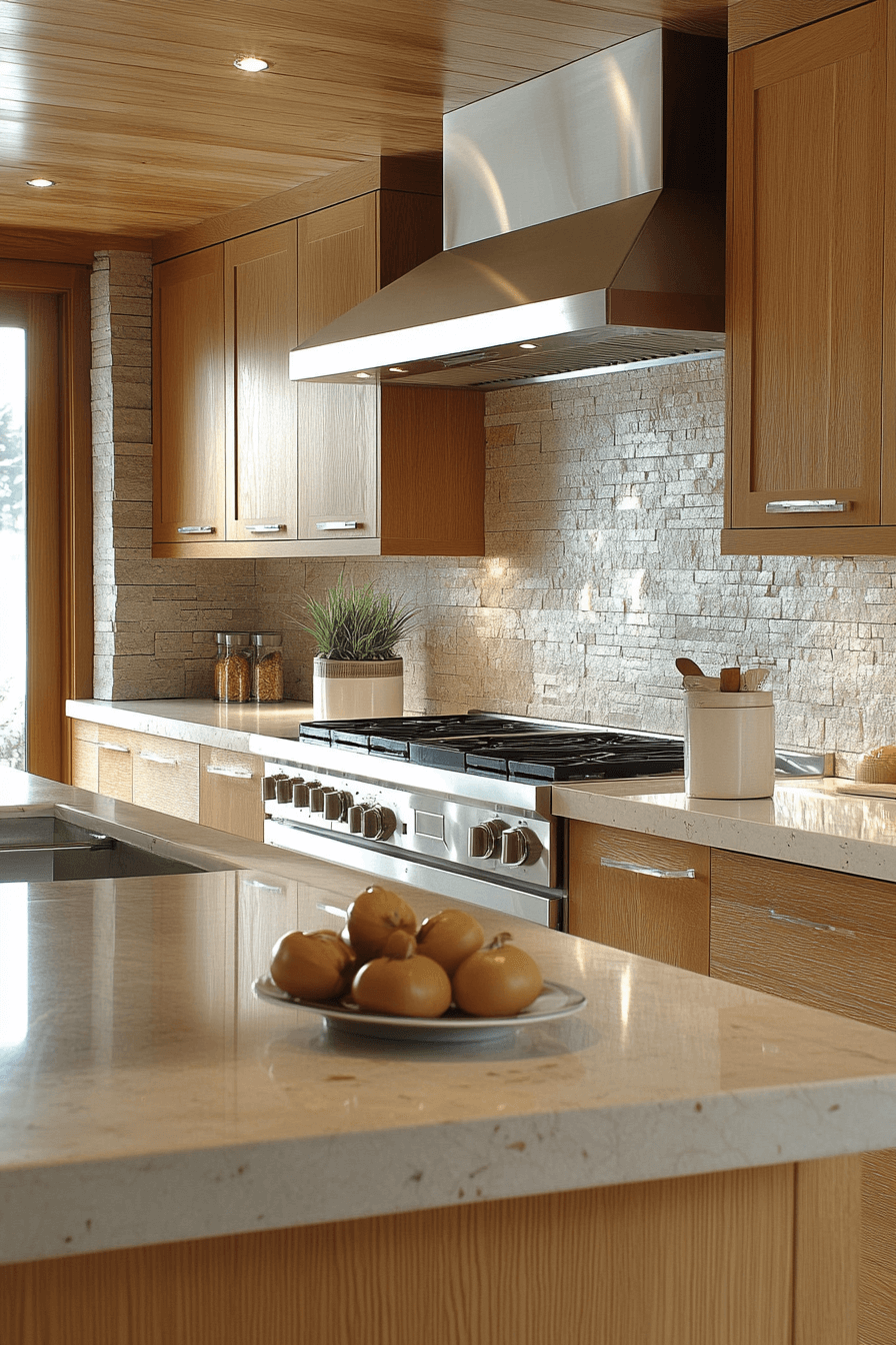 27+ Natural Oak Kitchen Cabinets That Turn Ordinary Rooms Into Retreats 27 natural oak kitchen cabinets