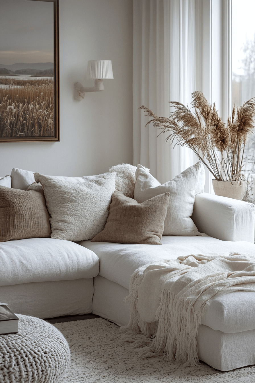 27+ White Couch Living Room Ideas That Elevate Simple Spaces With Style 27 white couch living room