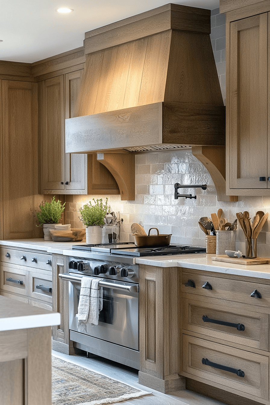 26+ Light Oak Kitchen Cabinets for a Bright and Refreshing Kitchen Design 28 light oak kitchen cabinets