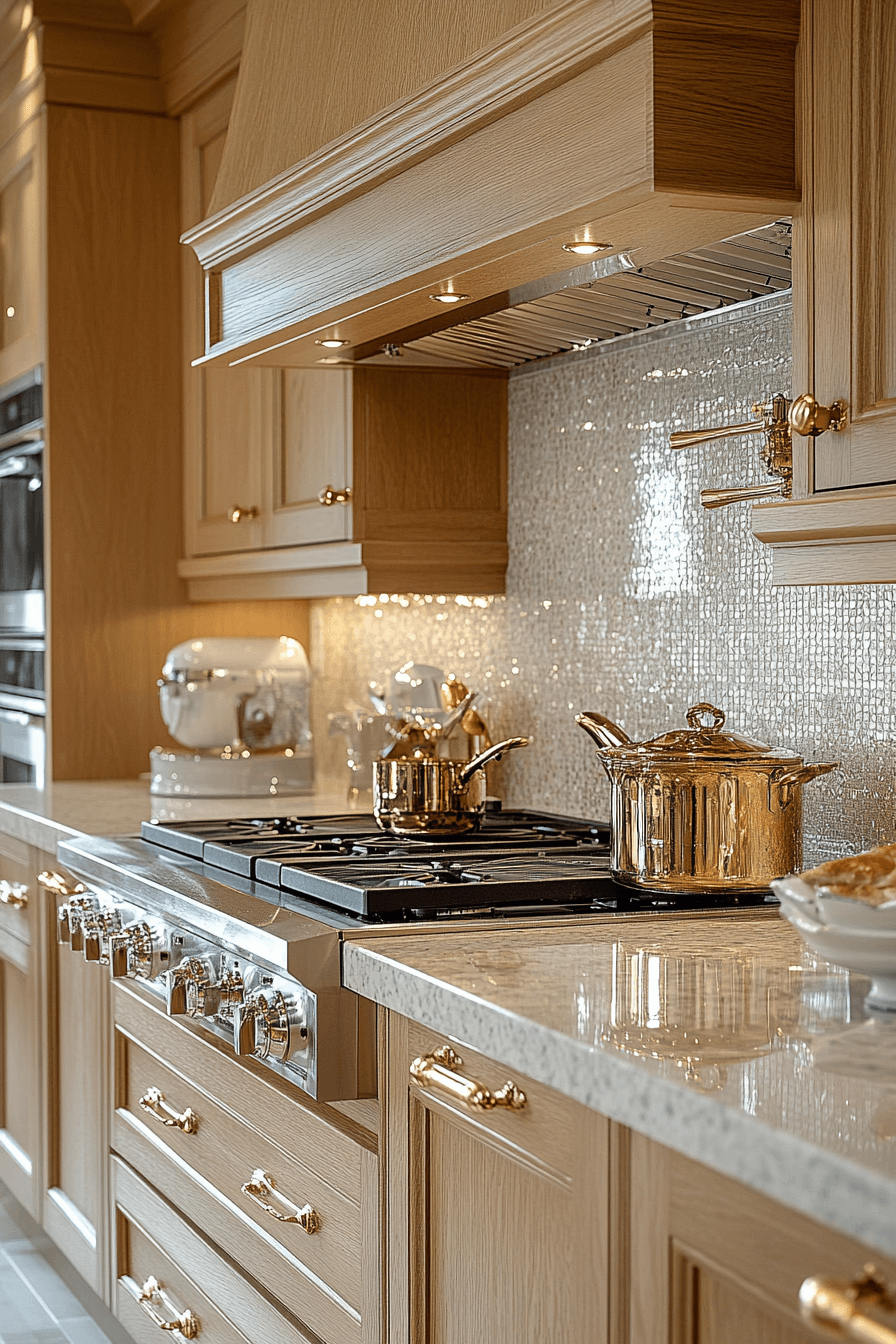 27+ Golden Oak Kitchen Cabinets That Transform Simple Kitchens Into Retreats 28 golden oak kitchen cabinets