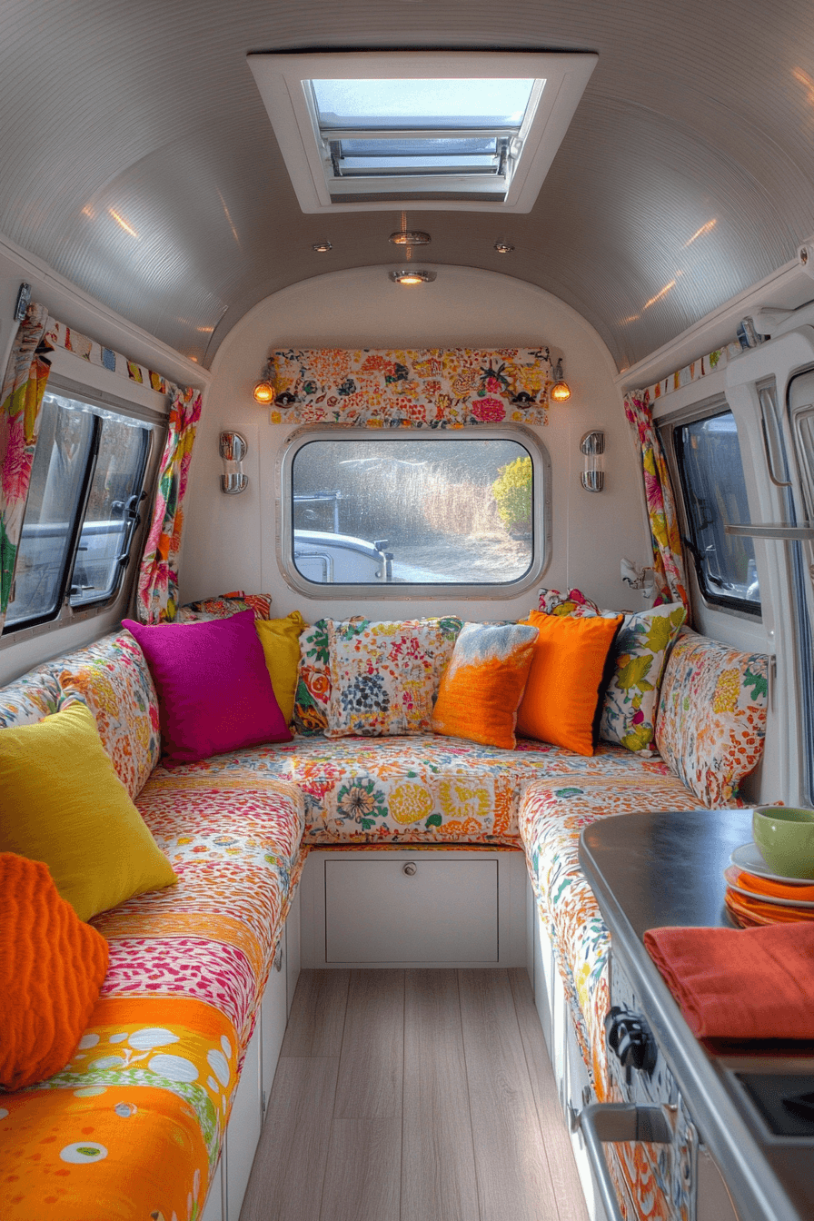 26+ Small Camper Interior Ideas for a Relaxing and Joyful Escape 28 small camper interior ideas