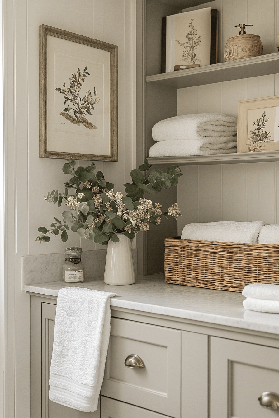 25+ Granny Chic Bathroom Inspiration That Turns Simplicity Into Beauty 29 granny chic bathroom