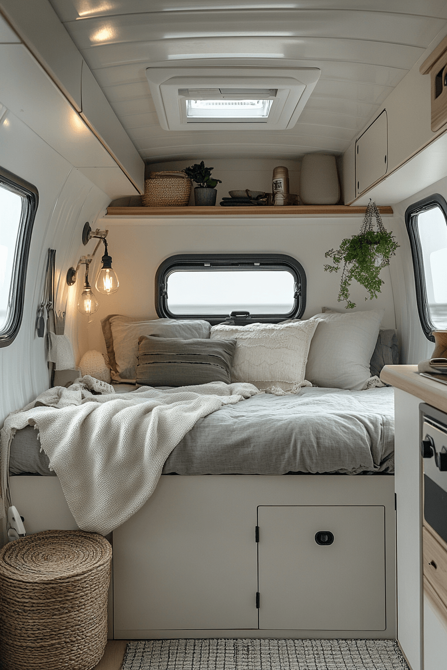 26+ Small Camper Interior Ideas for a Relaxing and Joyful Escape 29 small camper interior ideas