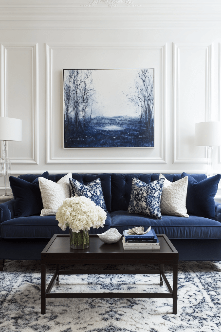 25+ Chic Living Room Looks to Create a Cozy Yet Modern Vibe 29 chic living room