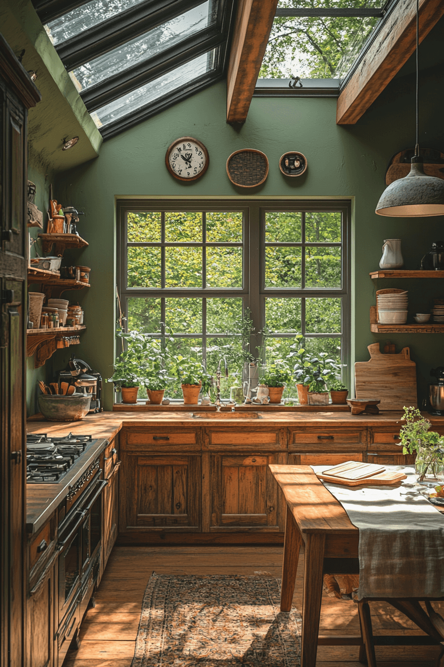 27+ Grandmacore Kitchen Designs That Make Every Meal More Memorable 29 grandmacore kitchen