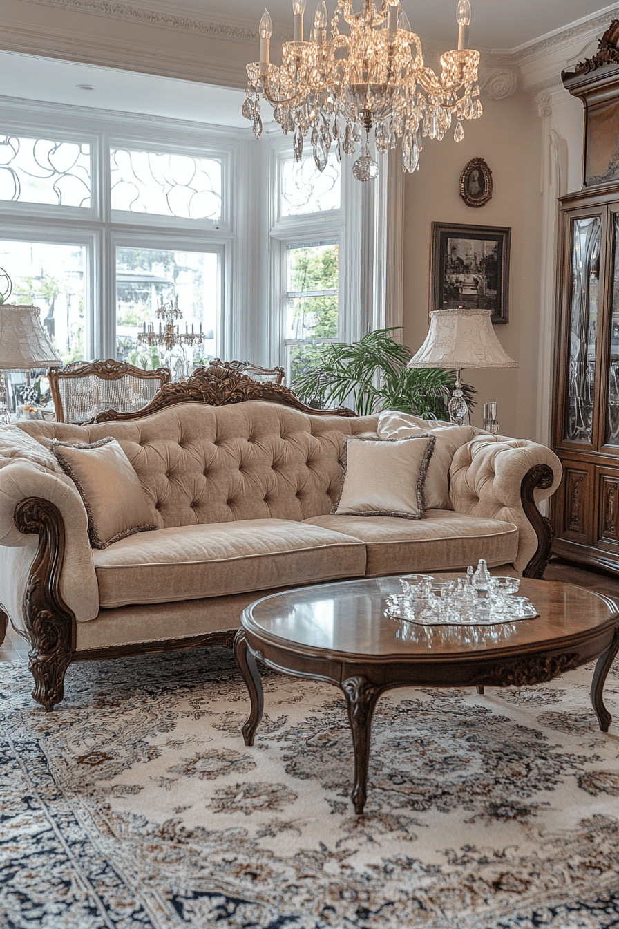 27+ Granny Chic Decor Living Room Styles for a Relaxing and Joyful Escape 3 granny chic decor living room