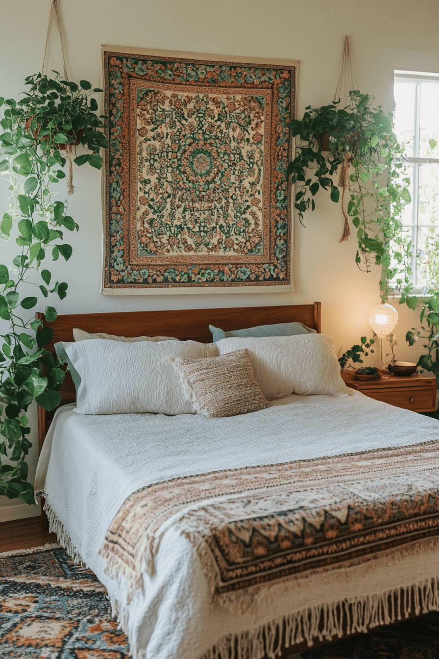28+ Chambre Boho Chic Looks to Create a Bright and Cheerful Atmosphere 3 chambre boho chic
