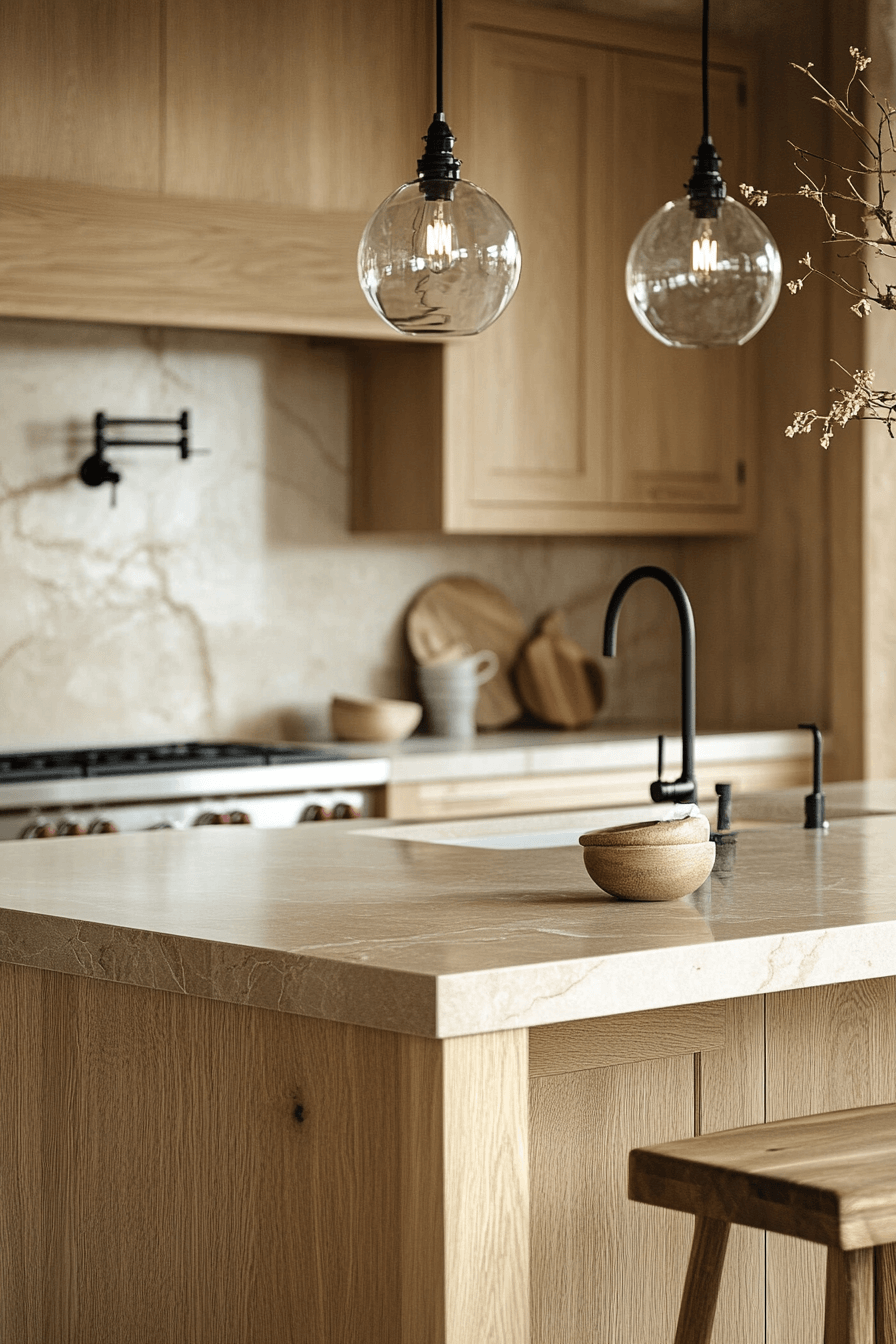 26+ Pale Oak Kitchen Cabinets for a Kitchen That Feels Naturally Inviting 3 pale oak kitchen cabinets