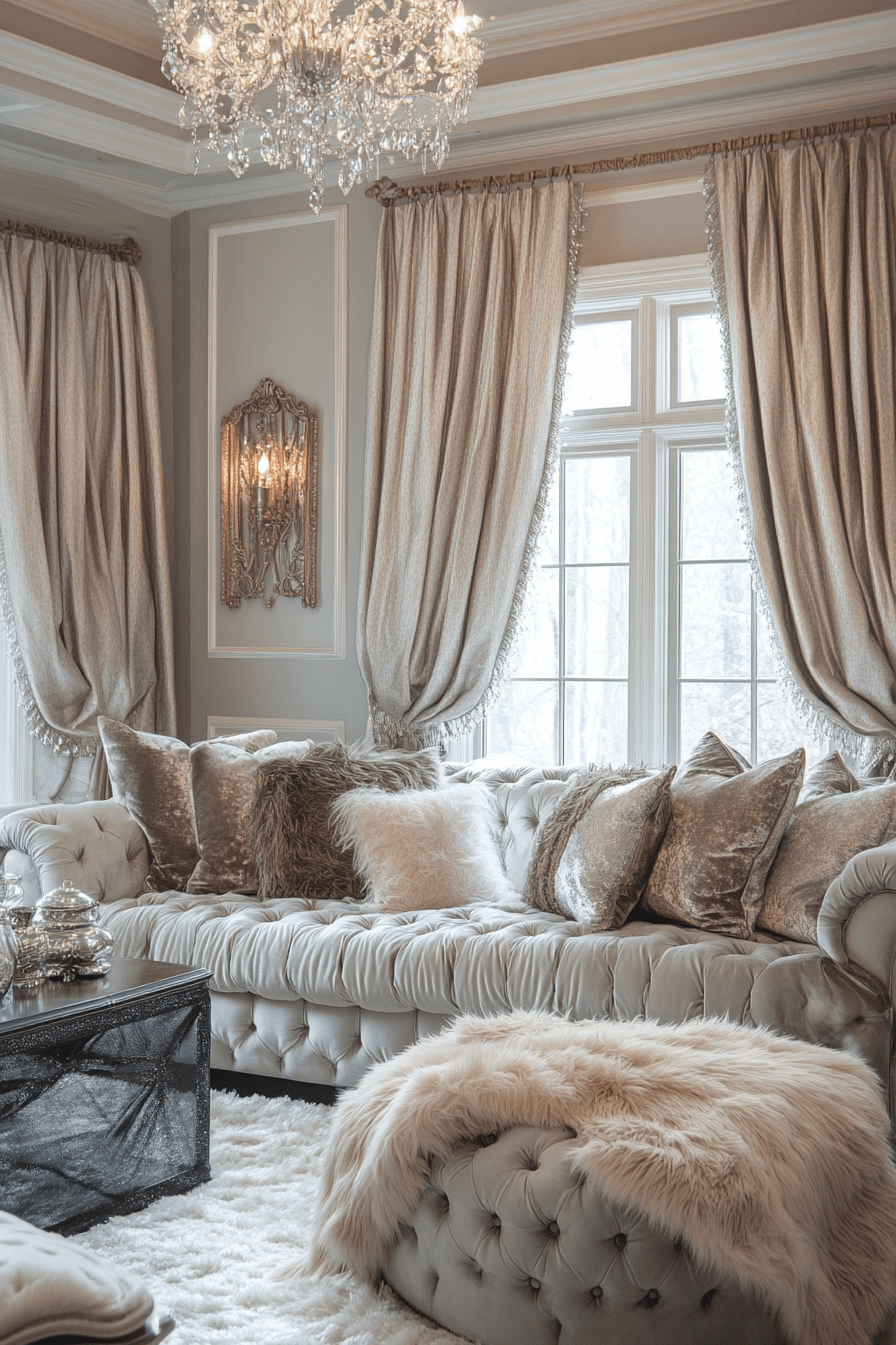 25+ Grandmacore Living Room Designs for a Family-Friendly Gathering Spot 3 grandmacore living room