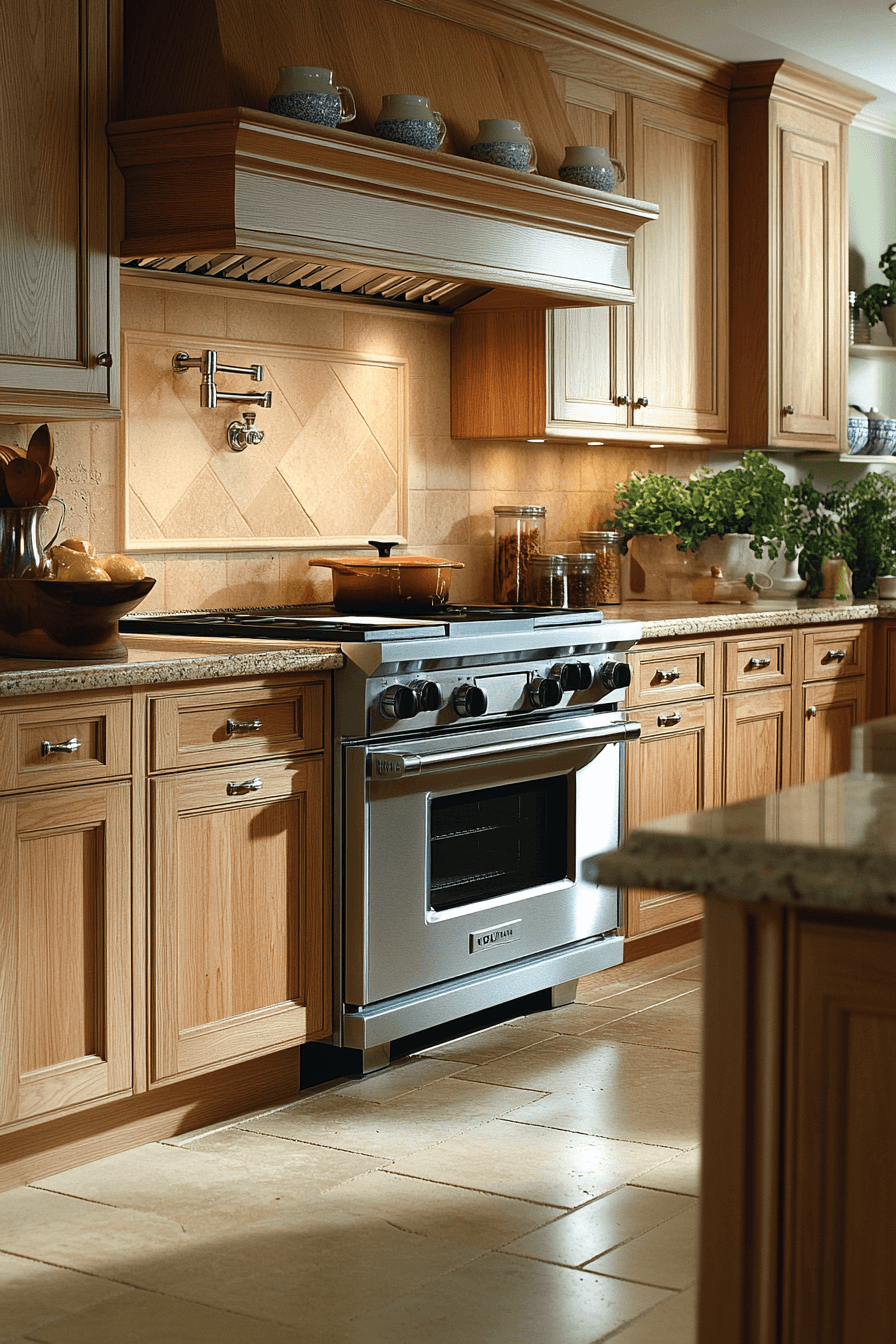 26+ Pale Oak Kitchen Cabinets for a Kitchen That Feels Naturally Inviting 4 pale oak kitchen cabinets