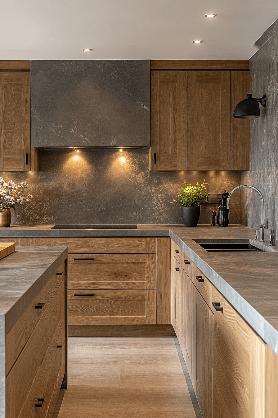 26+ Light Oak Kitchen Cabinets for a Bright and Refreshing Kitchen Design 5 light oak kitchen cabinets