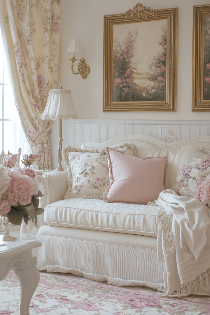26+ Romantic Shabby Chic Looks That Radiate Comfort and Whimsy 6 romantic shabby chic