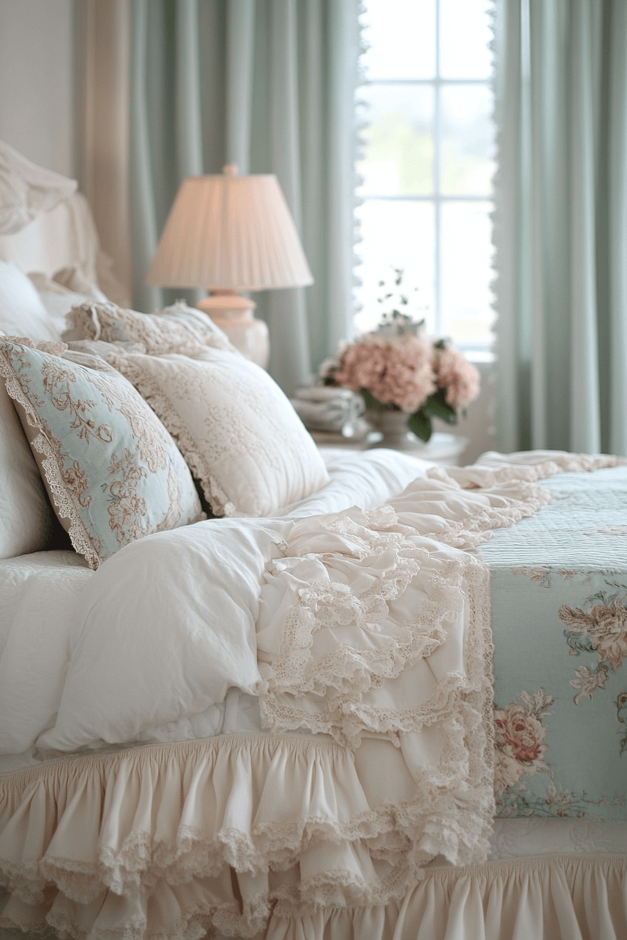 28+ Grandmacore Bedroom Designs That Make Every Night More Restful 7 grandmacore bedroom