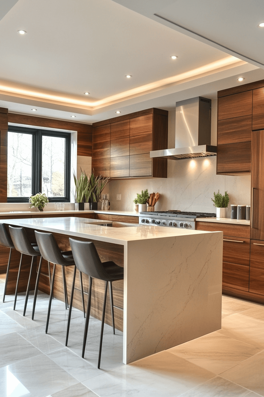 25+ Warm Wood Kitchen Cabinets That Inspire Comfort in Every Corner 7 warm wood kitchen cabinets