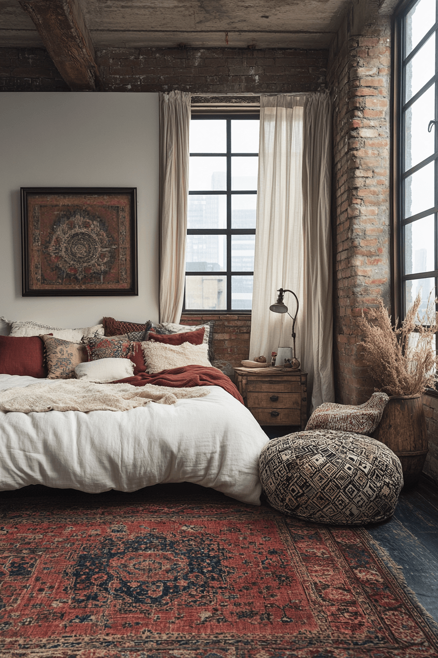 28+ Chambre Boho Chic Looks to Create a Bright and Cheerful Atmosphere 7 chambre boho chic