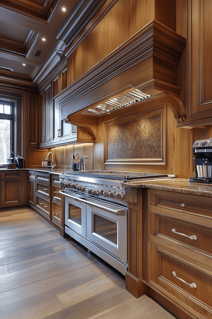 25+ Warm Wood Kitchen Cabinets That Inspire Comfort in Every Corner 8 warm wood kitchen cabinets