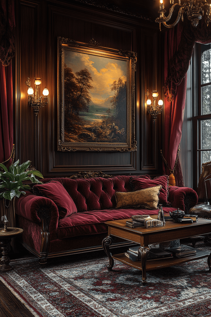 27+ Red Couch Living Room Designs That Spark Joy and Vibrance Instantly 9 red couch living room