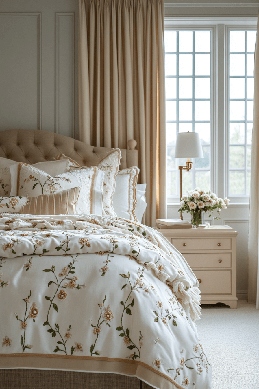 28+ Grandmacore Bedroom Designs That Make Every Night More Restful 9 grandmacore bedroom