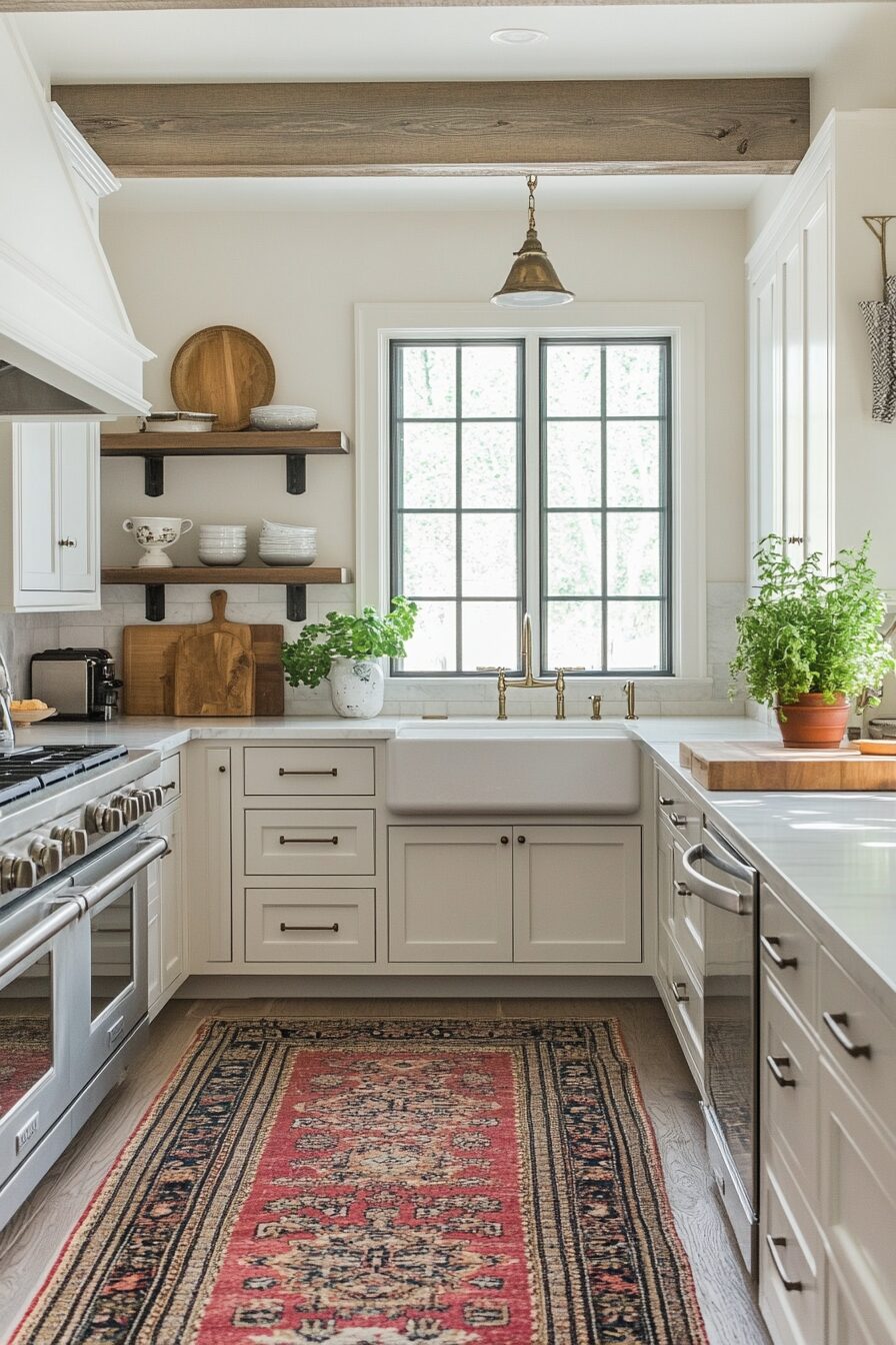 25+ Granny Chic Kitchen Designs That Add Heart Without the High Cost 24 granny chic kitchen