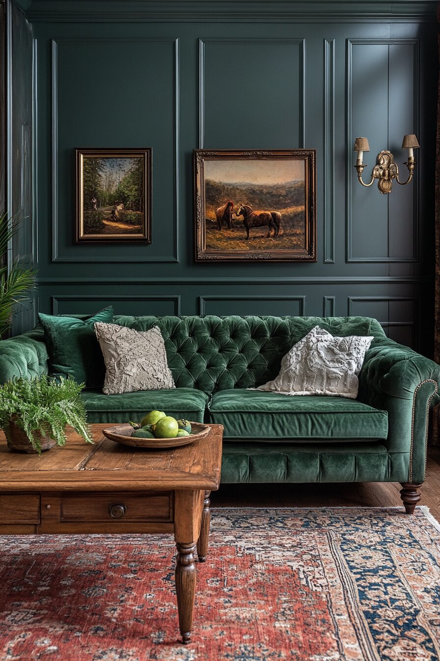 28+ Green Couch Living Room Ideas That Bring Nature’s Fresh Energy Inside 20 green couch living room ideas