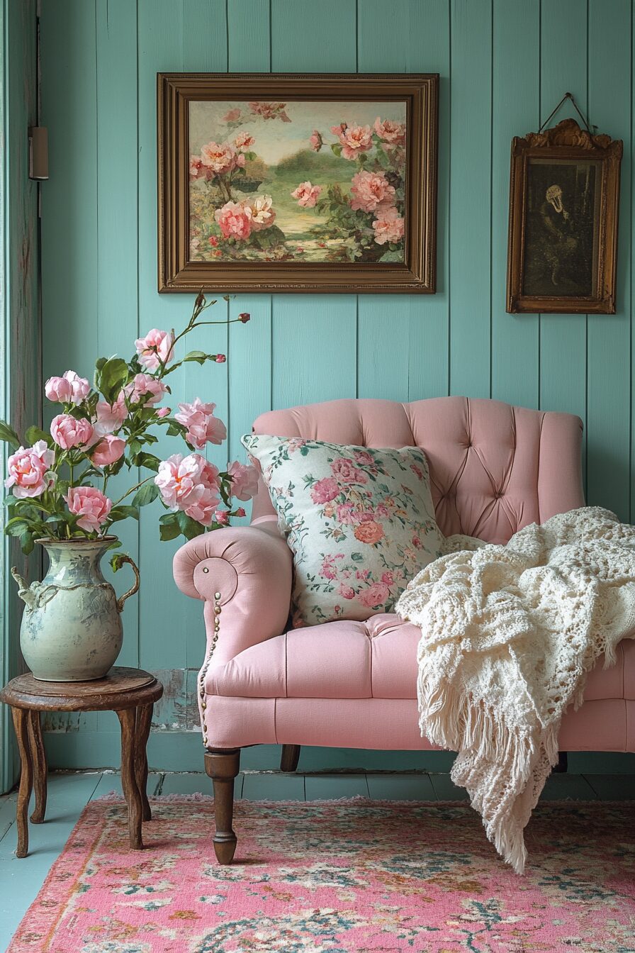 25+ Granny Chic Interior Design Ideas That Add Heart and Charm to Your Home 20 granny chic interior design