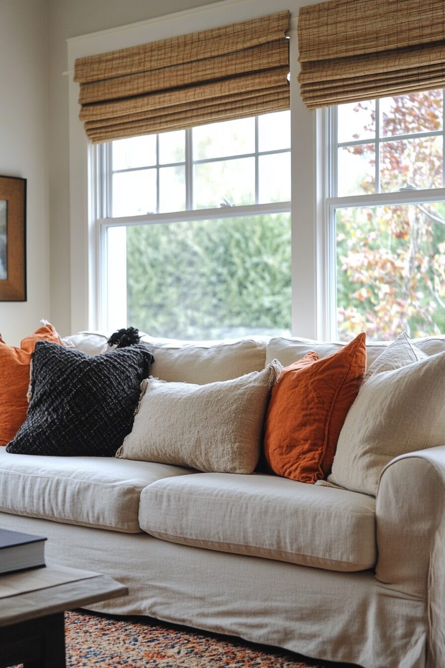 25+ Beige Couch Living Room Designs for a Bright and Airy Home Vibe 7 beige couch living room