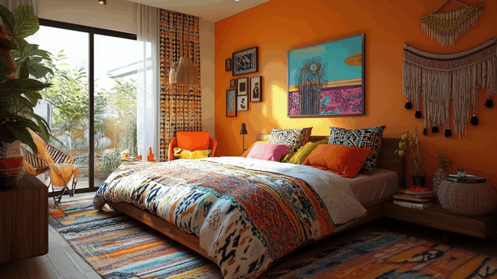 28+ Chambre Boho Chic Looks to Create a Bright and Cheerful Atmosphere 6 chambre boho chic